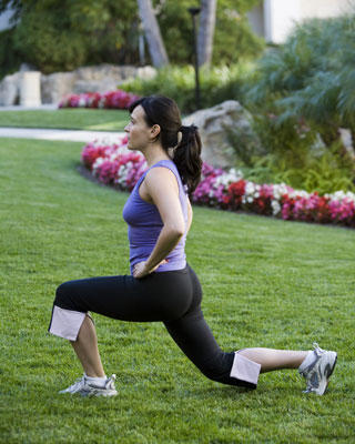 Lunges are one of the best Glute exercises you can do